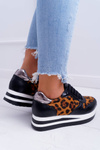 Sporty Women's Shoes Leopard Thick Sole OHH!