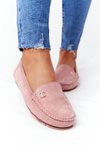 Women's Suede Loafers Pink Madelyn
