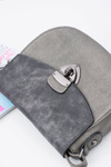 Handbag Women's Letter Bag Dark Silver