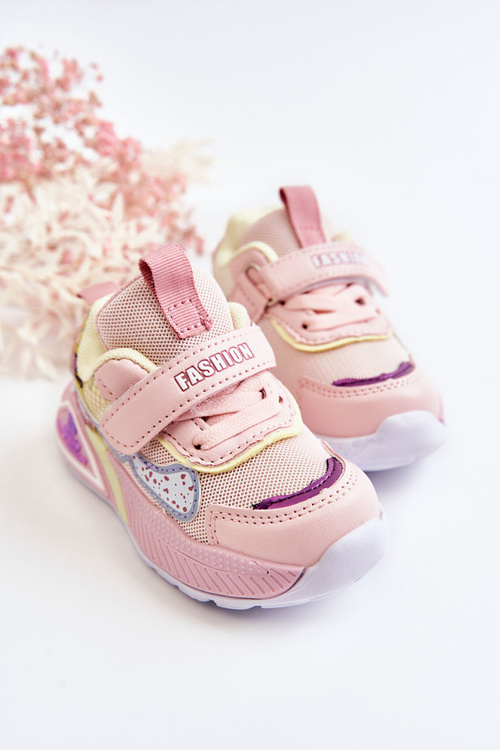 Children's Light Sport Shoes Pink Snoopy