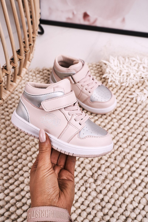 Children's Sport Shoes Pink Silver Madison