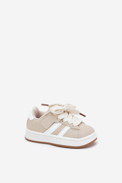 Dziecięce Sneakersy Buty Sportowe Beżowe Zerisa