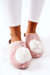 Padded Slippers Swan Light Pink Reya