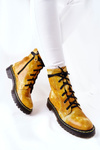 Women's Ankle Boots Maciejka Yellow 01609-47