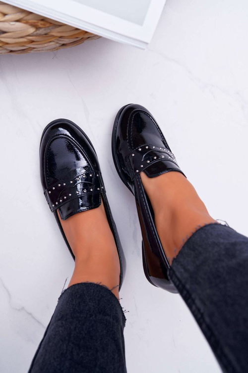 Mokassins Women's Lacquered Loafer Lords Black Tenes