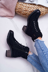 Women's Worker Boots Sergio Leone Black BT705