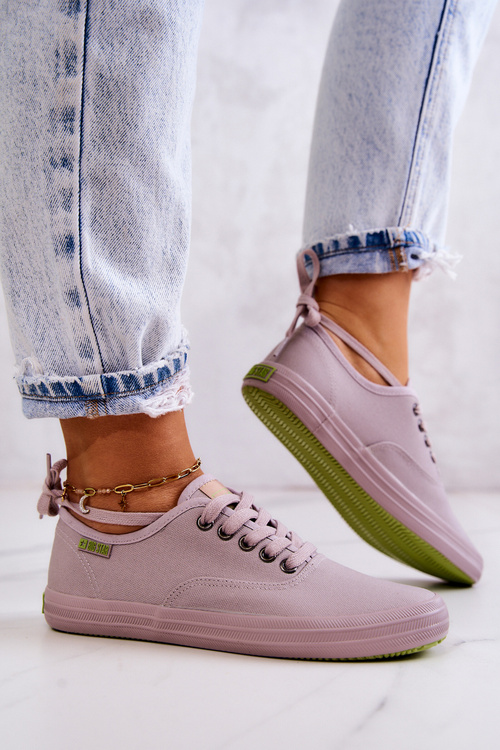 Light Women's Sneakers Big Star JJ274264 Grey