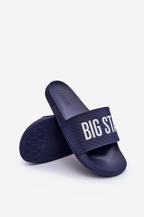 Men's Slippers Big Star MM174321 Navy