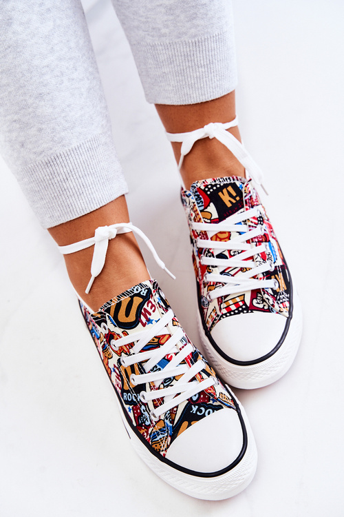 Logged Low Sneakers Multicolor Desiree