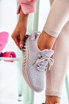 Women's sports material shoes Grey Lenney