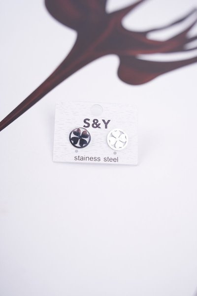 Women's Earrings Silver Clover Rosie