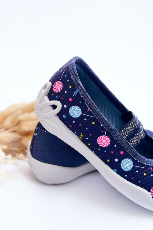 Ballet Flats Slippers Befado 116X316 Navy