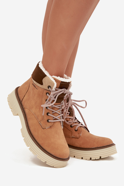 Insulated Women's Trapper O'NEILL BENICIA WOMEN HIGH Camel