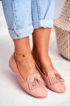 Women’s Loafers Pink Lords Fringe Blue Therese