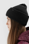 4F Winter Hat With Recycled Materials Addition 4FAW23ACAPF288-20S Black