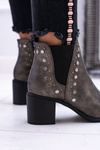 Women's Savage Rhinestone Stiletto Boots