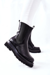 Women's High Chelsea Boots Black Belive
