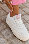 Damskie Sneakersy Na Platformie Białe LEE EMMA WOMEN LOW 50251014.00L