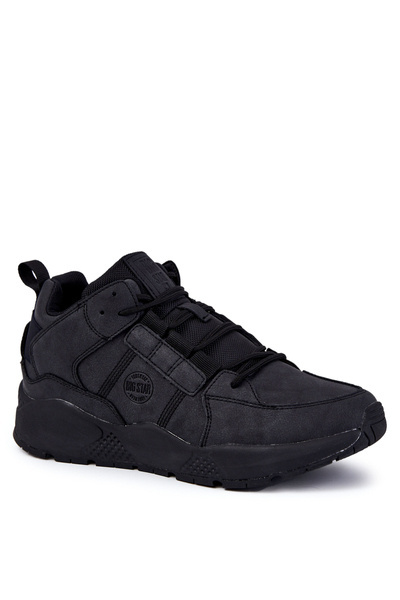 Sneakersy Buty Sportowe Męskie Czarne Big Star KK174247