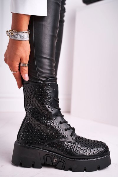 Women's Boots Grunge Black Don't Stop