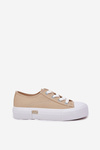 Women's Platform Sneakers Beige LEE ISLA C WOMEN LOW 50251001