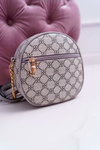 Handbag Chest Round Beige Gray