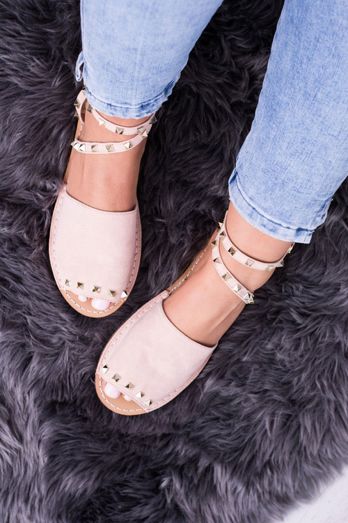 Lu Boo Pink Stylish Pari Sandals