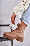Suede Warm Boots Workers Brown Darvin