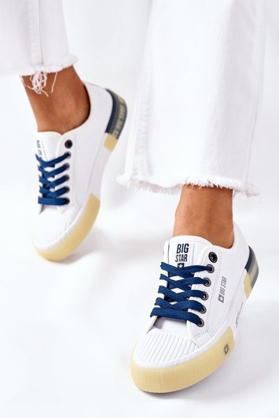 Women's Leather Sneakers BIG STAR II274132 White
