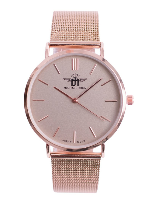 Women's Watch Michael John Florence Gold Dial 40mm