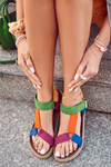 Multicolor Women's Summer Sandals Galia
