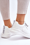 Buty Sportowe Memory Foam Big Star Białe HH274296 