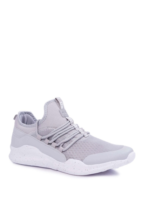 Sportowe Męskie Buty Big Star Piankowe Szare DD174386