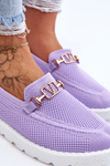 Women's Slip-On Sneakers With Embellishment Violet Alena