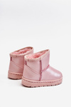 Warmed Children's Snow Boots Pink Scooby