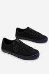 Men's Low Textile Sneakers Big Star LL174078 Black