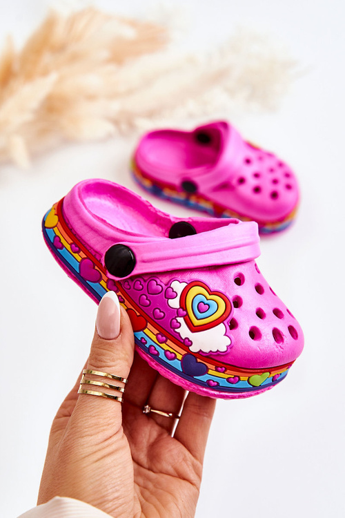 Children's Slippers Foam Crocs Fuchsia Charie