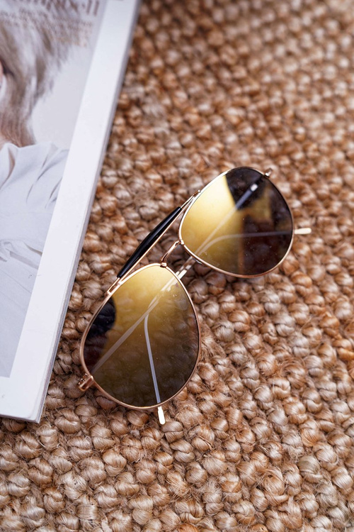 Prius KRE-200 Sunglasses Brown Yellow