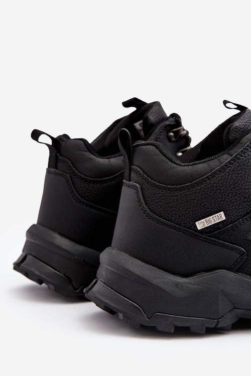 Men's Padded Sneakers Black Big Star MM174156