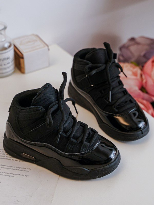 Children's Sport Lace-Up Shoes Black Darina