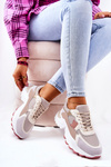 Platform Sports Shoes Beige Alessia
