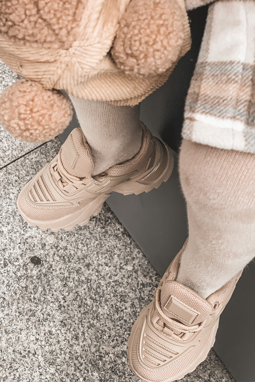 Children's Sneakers Beige Freak Out