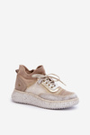 Women's Suede Shoes by Maciejka 06405-04 Beige