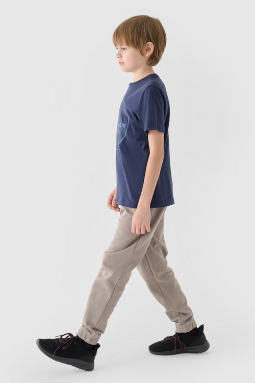 Boys Sweatpants Joggery Gray 4FJWAW24TTROM760-26S