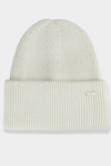 4F Winter Hat with Recycled Materials Addition 4FAW23ACAPF288-83S Beige