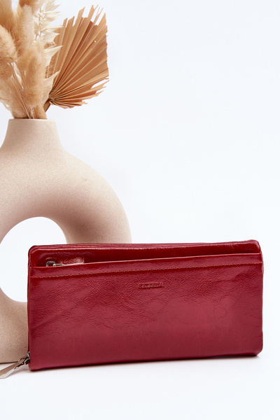 Women's Red Wallet Tiborlena