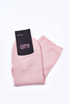 Women's Cotton Socks With Silver Thread COSAS Salmon Color