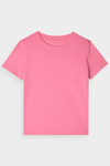 Gładki T-Shirt Damski Regular 4F 4FWAW24TTSHF1650-54S Różowy