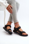 Lightweight Women's Black Sports Sandals Lumeria