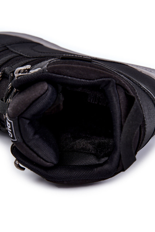 Men's Trekking Warmed Shoes Big Star KK174371 Black